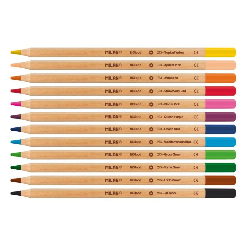 Colore Pencil 12 Pcs In Metal Box