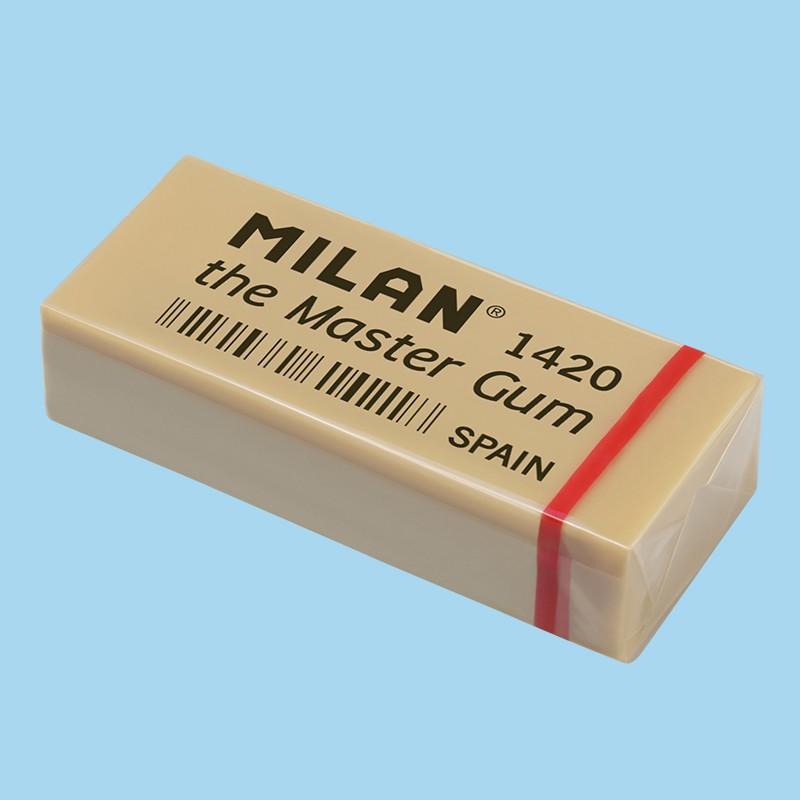 Erasers Milan 1420- 5 pieces pack