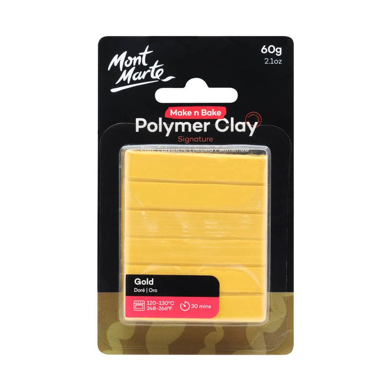 POLYMER CLAY 60G GOLD - MMSP6068