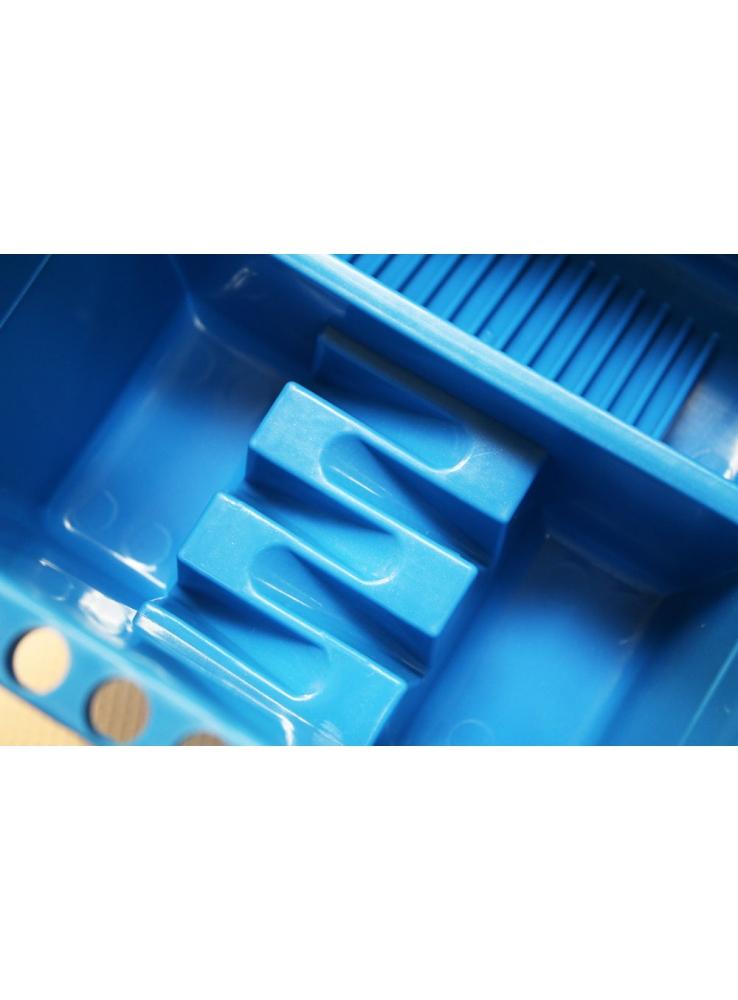 Brush Washer Twin Compartment Plastic-MAXX0019