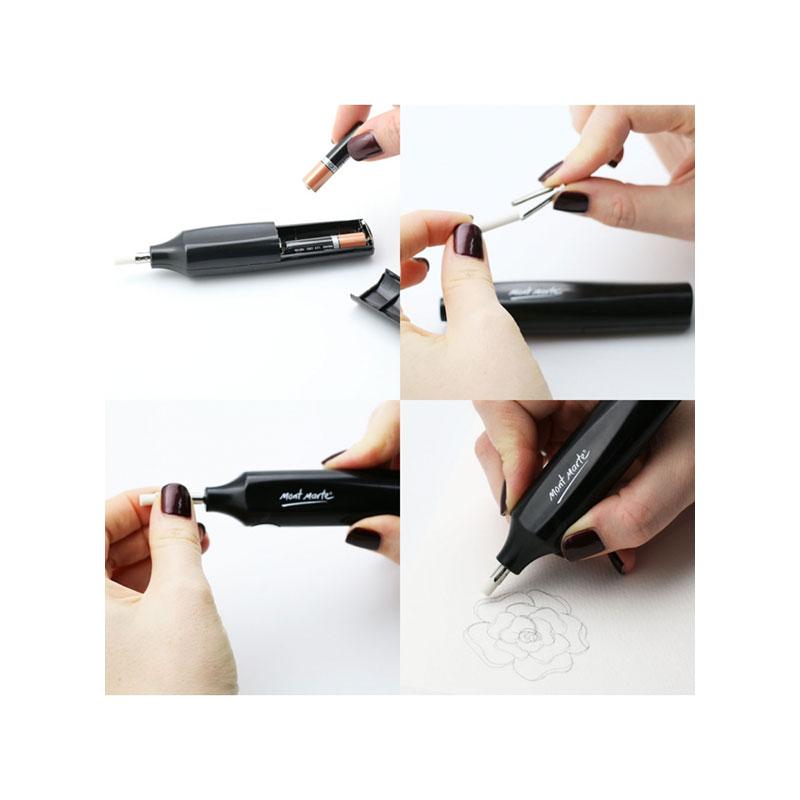 Electric Eraser With 30Pcs Eraser-MAXX0030