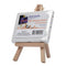 Easel W/Canvas Mini 8X10cm-MEA0019
