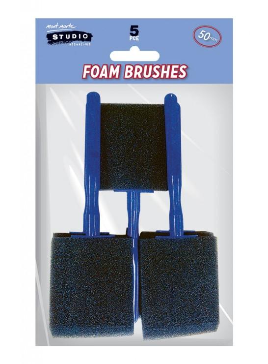 Foam Brush 50Mm Hobby 5Pcs-MACR0022