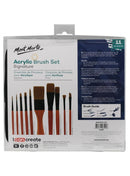 Acrylic Brush Set 11 Pieces-BMHS0030