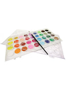 Water Color Cake 36Clr W/Brush-PMHS0038