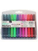 Colour Markers 24Pce In Case-MMPM0006