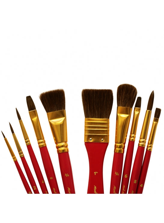 Water Color Brush Set 11 Pieces-BMHS0032