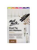 Dual Tip Art Marker 12 Pieces Set-MMPM0022