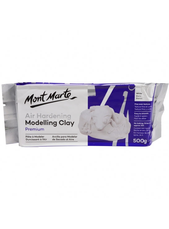 Das Modelling Clay 500g White in White