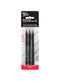 Charcoal Pencil Woodless 3 Pieces-MPN0045