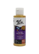 Mont Marte-Pouring Acrylic Paint 120ml Gold-PMPP1201