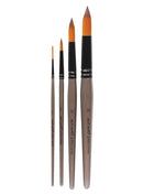 Mont Marte-Brush Set Gallery Acrylic 4 Pieces-BMHS0018