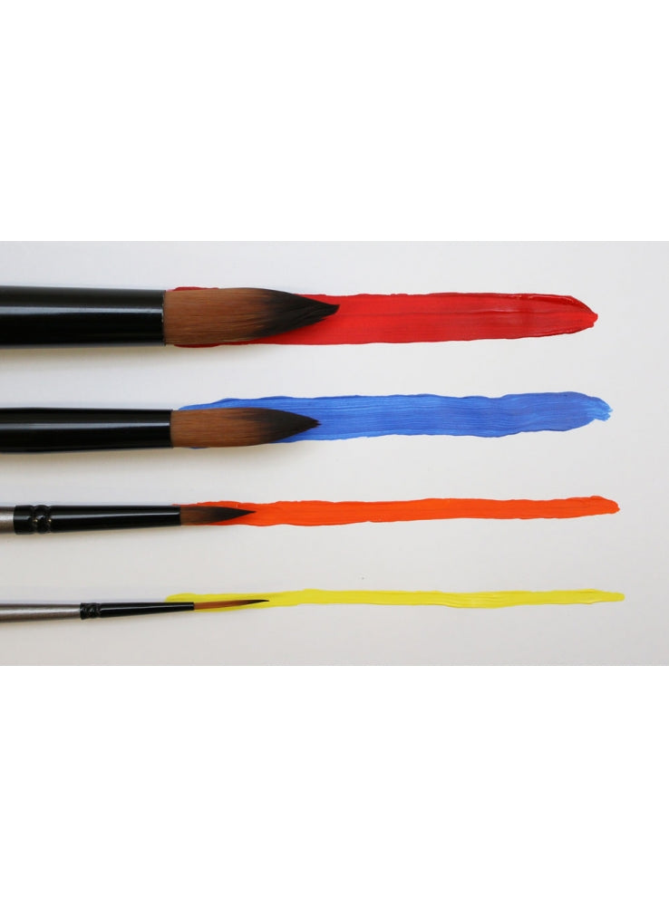 Mont Marte-Brush Set Gallery Acrylic 4 Pieces-BMHS0018