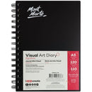 Mont Marte-Spiral Visual Art Diary A5 120 Pages 110gsm-MSB0004