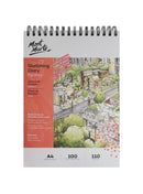 Mont Marte-Spiral Sketch Pad A4 110gsm 100 sheet-MSB0073