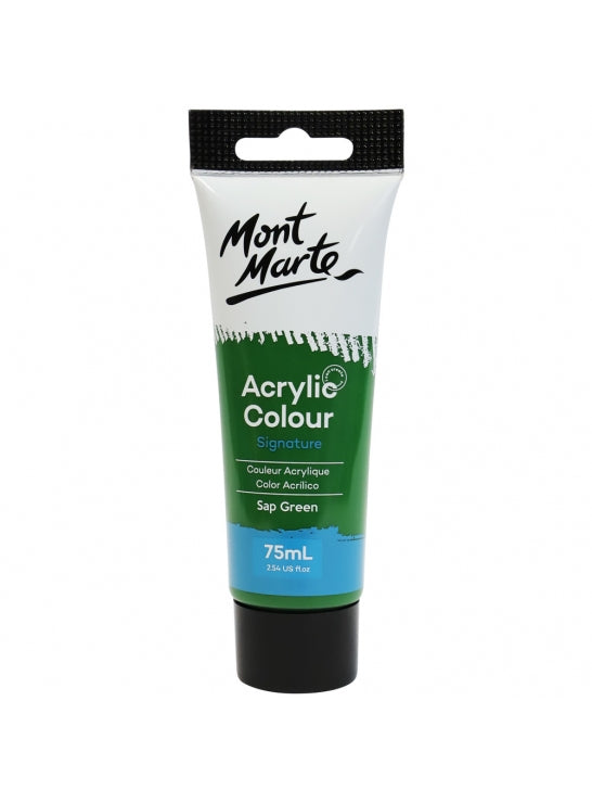 Mont Marte-Acrylic Color 75ml Sap Green-MSCH7526