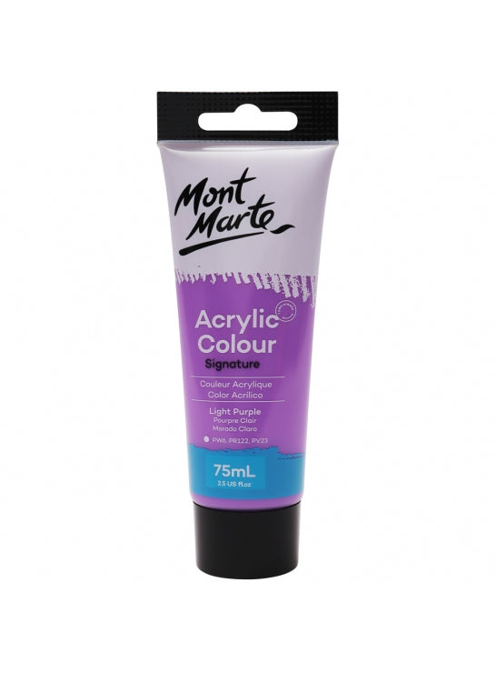 Mont Marte-Acrylic Color 75ml Light Purple-MSCH7515