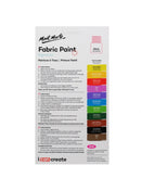 Mont Marte-Fabric Paint 12 Color x 20ml-PMHS0076