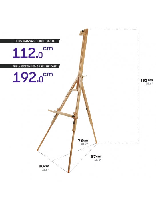 EASEL BEACH WOOD HEAVY DUTY-MEA0001C