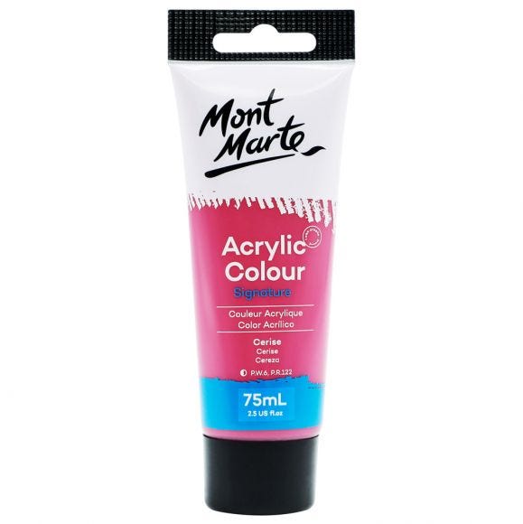 Mont Marte-Acrylic Color 75ml Cerise-MSCH7536