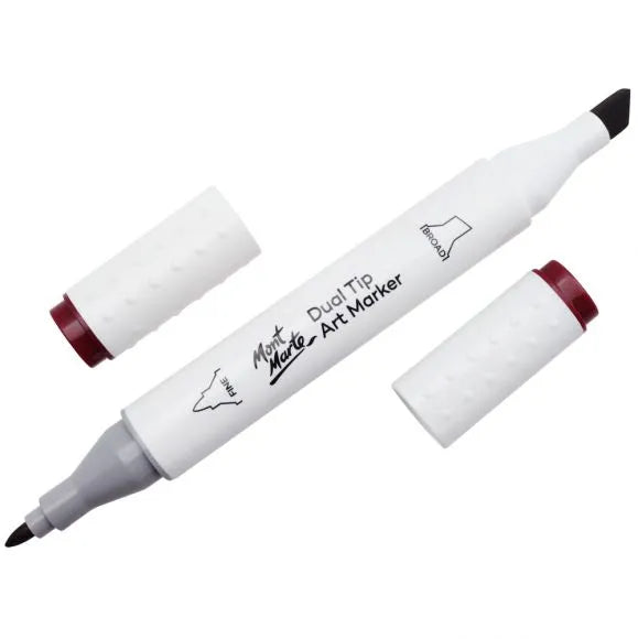 Dual Tip Art Marker Premium - Wine Red 1 - MGRD0014