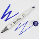 Dual Tip Art Marker Premium - Napoleon Blue 72 - MGRD0026