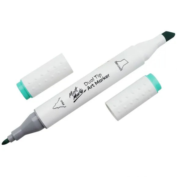 Dual Tip Art Marker Premium - Mint Green Light 58 - MGRD0037