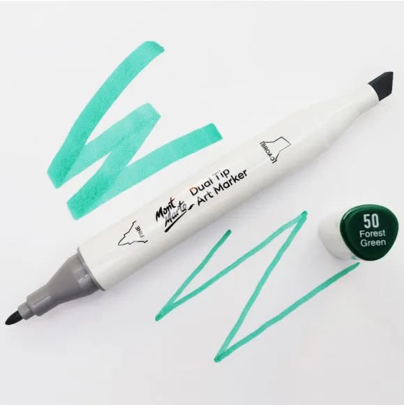 Dual Tip Art Marker Premium - Forest Green 50 - MGRD0043