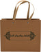 شنطة هدايا -  البقاء والدوام لله  - Gift Bag  Size 24.5x19.5x9.5 CM