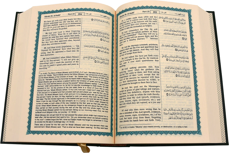 Translation of the meaning of The Noble Quran in English