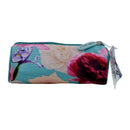 Pencil Case Round Rose Flower