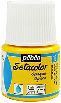 Pebeo-Seta (Fabric Color) Opaque 45ml Buttercup-295013