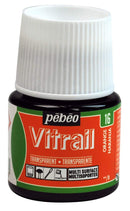 Pebeo Vitrail Glass paint 45ml Orange-050016