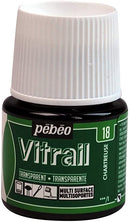 Pebeo Vitrail Glass paint 45ml Chartreuse-050018