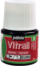 Pebeo Vitrail Glass paint 45ml Purple-050026