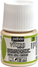 Pebeo Vitrea 160 Glass Paint Frosted 45ml Cloud-112039