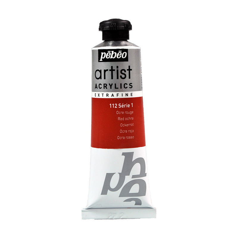 Pebeo-Extra Fine Professional Artist Acrylic 37ml-Red Ochre-906112