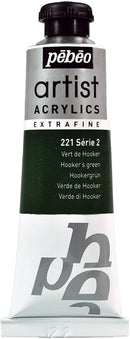 Pebeo-Extra Fine Professional Artist Acrylic 37ml-Hooker Green-907221