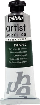 Pebeo-Extra Fine Professional Artist Acrylic 37ml-Chrome Oxide Green-907232