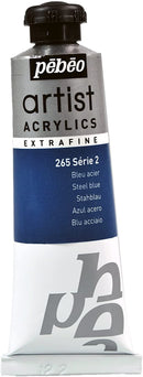 Pebeo-Extra Fine Professional Artist Acrylic 37ml-Steel Blue