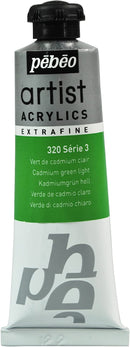 Pebeo-Extra Fine Professional Artist Acrylic 37ml-Cadmium Green Light-908320