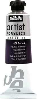 Pebeo-Extra Fine Professional Artist Acrylic 37ml-Thioindigo Violet-909408