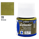 Pebeo-Seta (Fabric Color) Opaque 45ml Shimmer Bronze-295072