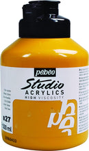 Pebeo-Acrylic Color Studio 500ml Yellow Ochre-171027
