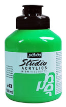 Pebeo-Acrylic Color Studio 500ml Cadmium Green Hue-171043