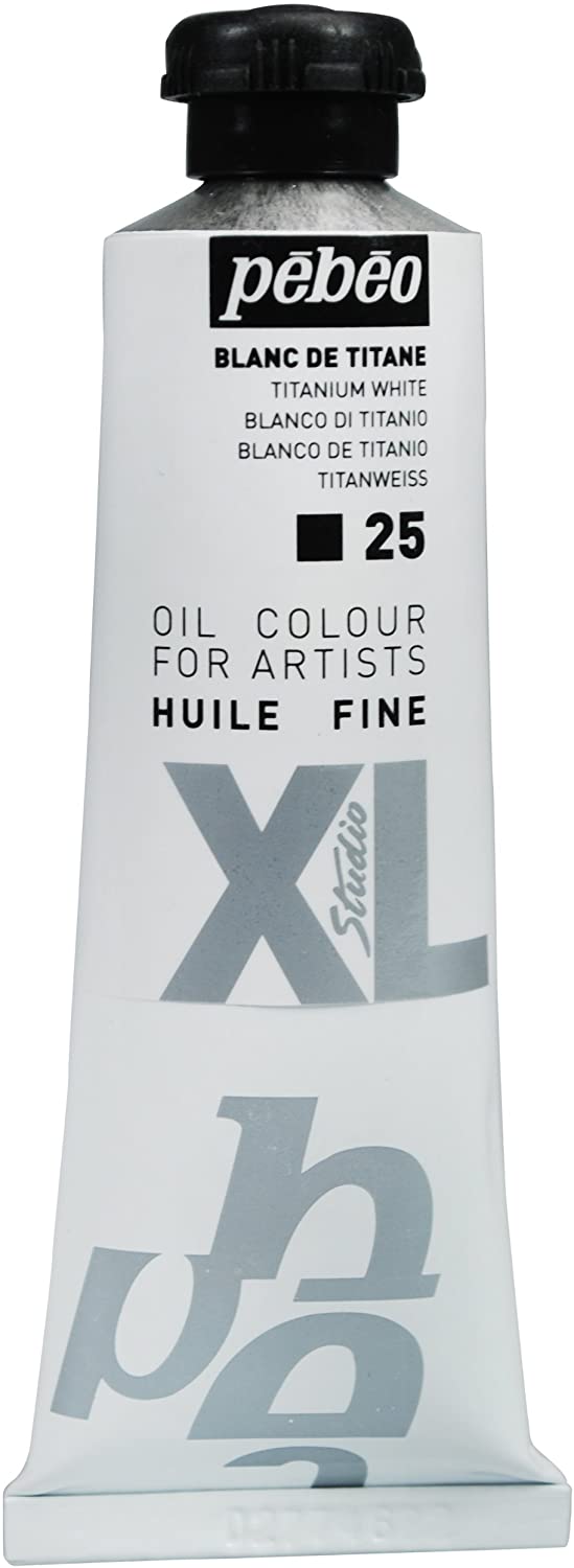 Pebeo-XL Fine Oil Color 37ml-Titanium White-937025