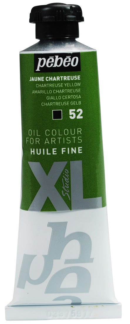 Pebeo-XL Fine Oil Color 37ml-Chartreuse Yellow-937052