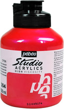 Pebeo-Acrylic Color Studio 500ml Iridescent Red Blue-172354