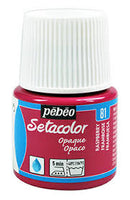 Pebeo-Seta (Fabric Color) Opaque 45ml Rasberry-295081
