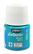 Pebeo-Seta (Fabric Color) Opaque 45ml Turquoise-295087